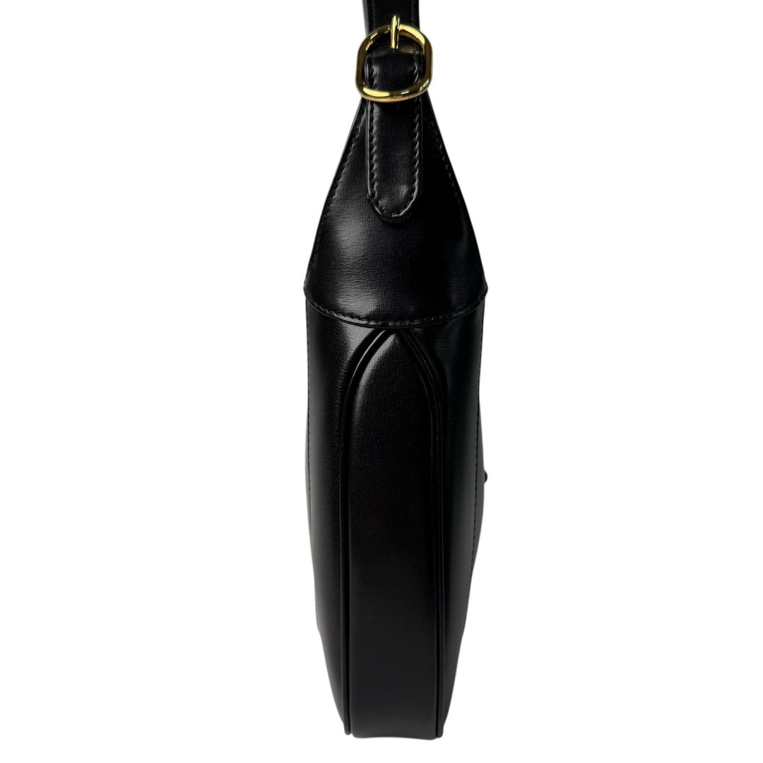 グッチ GUCCI ジャッキー 1961 レザー 2way ショルダーバッグ ハンドバッグ ブラック 636709 斜めがけ クロスボディ レディース