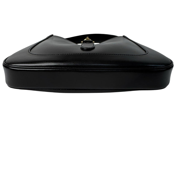 グッチ GUCCI ジャッキー 1961 レザー 2way ショルダーバッグ ハンドバッグ ブラック 636709 斜めがけ クロスボディ レディース