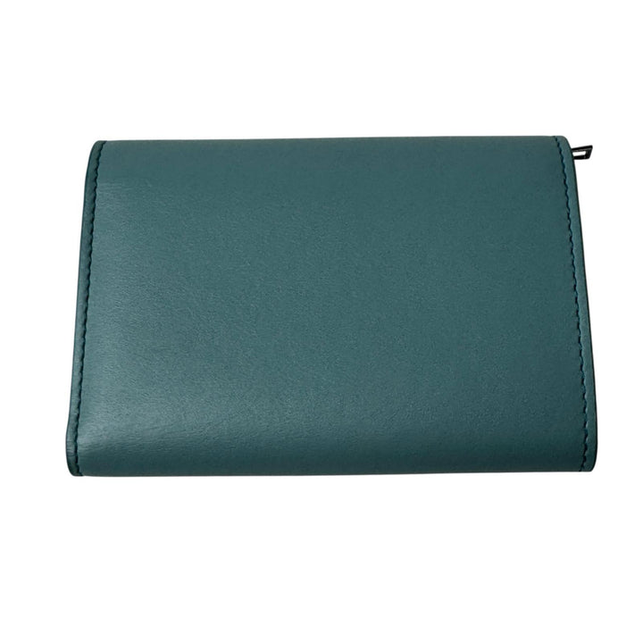美品 ロエベ LOEWE ペブル バーティカル ウォレット CANBS33X01 二つ折り財布 レディース