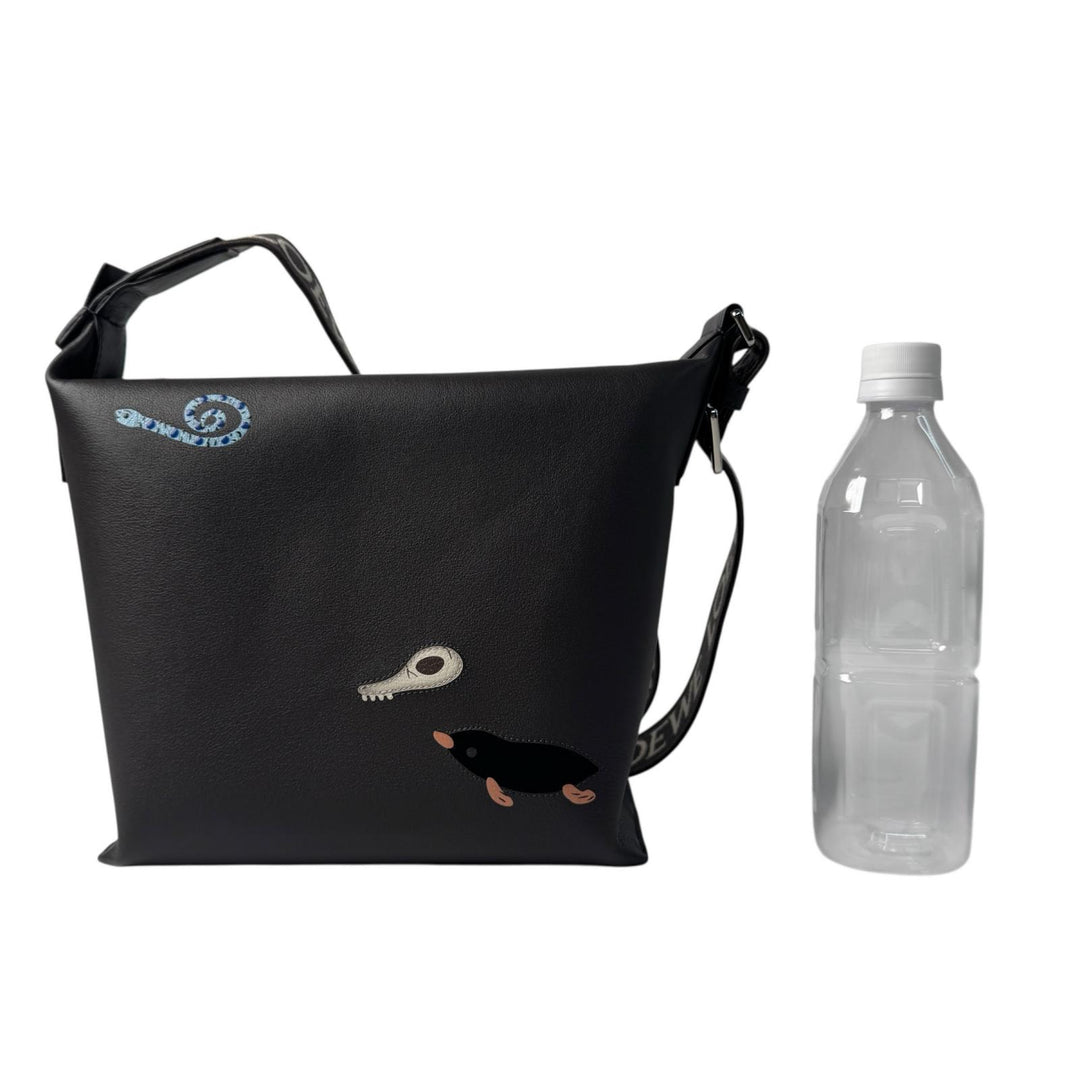 美品 ロエベ LOEWE スナ フジタ Suna Fujita コラボ キュービィ マンドラゴラ ショルダーバッグ 斜めがけ クロスボディ B906Q63X02 レディース