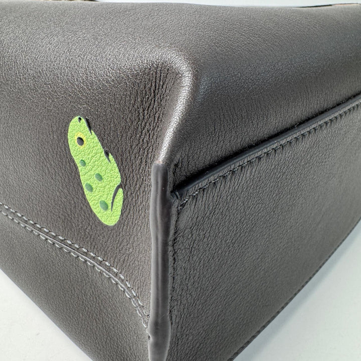 美品 ロエベ LOEWE スナ フジタ Suna Fujita コラボ キュービィ マンドラゴラ ショルダーバッグ 斜めがけ クロスボディ B906Q63X02 レディース