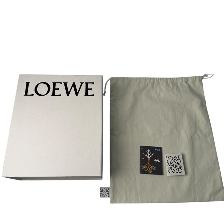 美品 ロエベ LOEWE スナ フジタ Suna Fujita コラボ キュービィ マンドラゴラ ショルダーバッグ 斜めがけ クロスボディ B906Q63X02 レディース