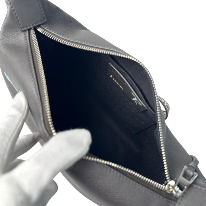 美品 ロエベ LOEWE スナ フジタ Suna Fujita コラボ キュービィ マンドラゴラ ショルダーバッグ 斜めがけ クロスボディ B906Q63X02 レディース