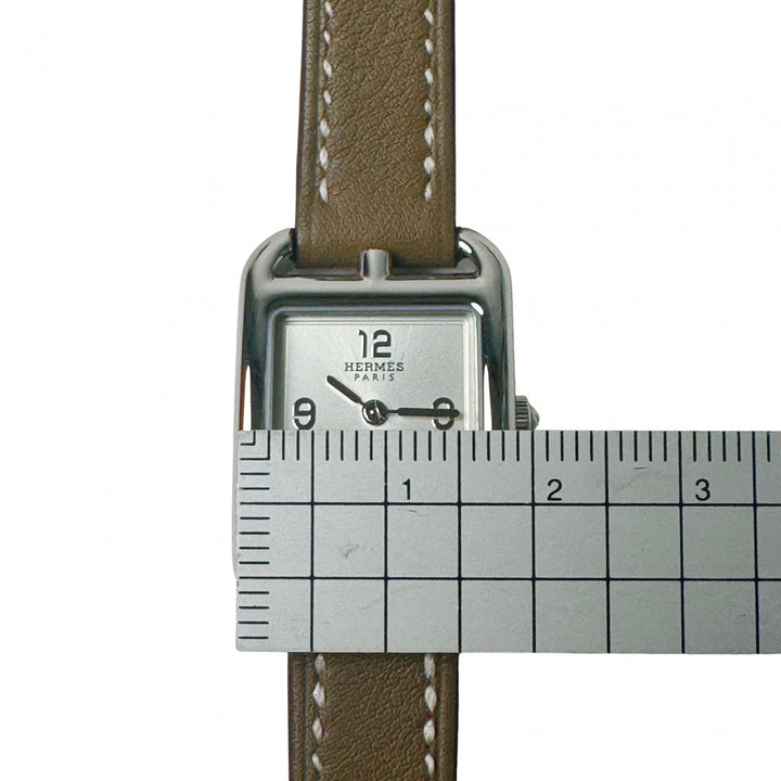 エルメス HERMES CC6.110 ケープコッド ミニ 腕時計 クォーツ Z刻印 可動品 レディース