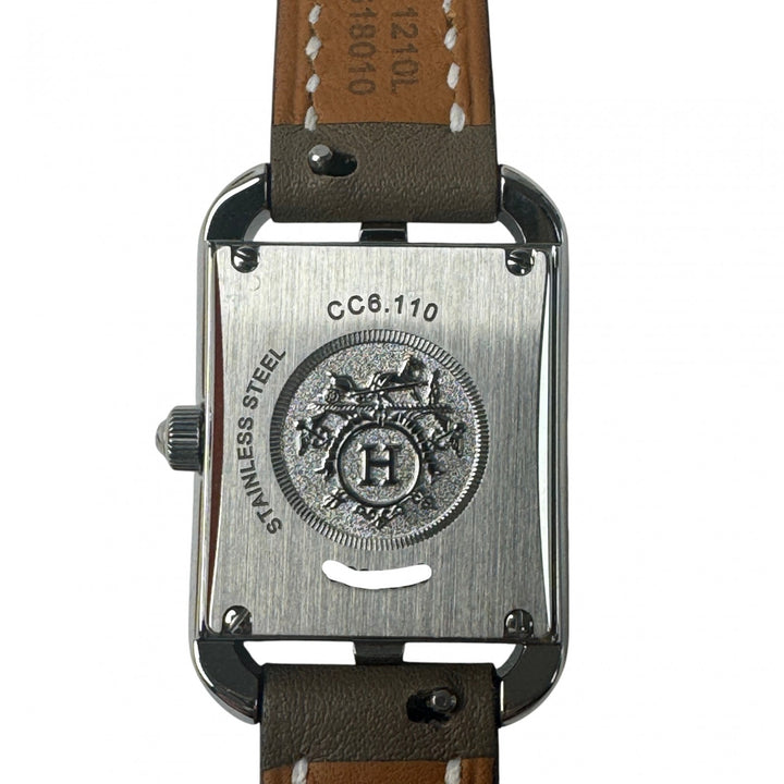 エルメス HERMES CC6.110 ケープコッド ミニ 腕時計 クォーツ Z刻印 可動品 レディース