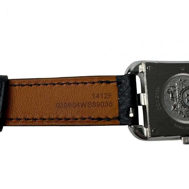 エルメス HERMES ケープコッド 腕時計 CC1.210C ドゥブルトゥール U刻印 稼働品 レディース