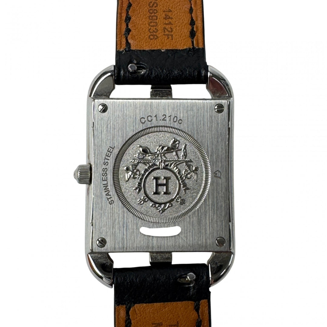 エルメス HERMES ケープコッド 腕時計 CC1.210C ドゥブルトゥール U刻印 稼働品 レディース