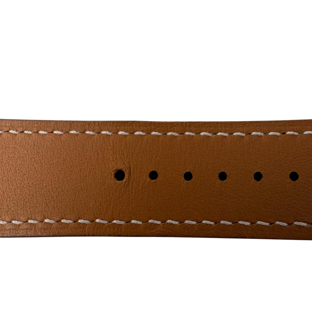 美品 エルメス HERMES アップルウォッチバンド 42mm W刻印 エトゥープ レディース