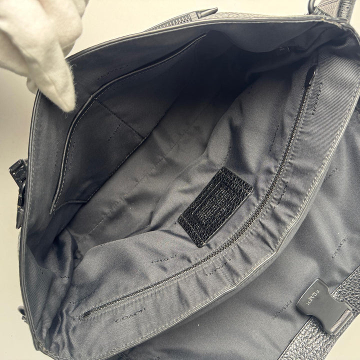 コーチ COACH ショルダーバッグ メッセンジャーバッグ 57769 ブラック 斜めがけ クロスボディ メンズ