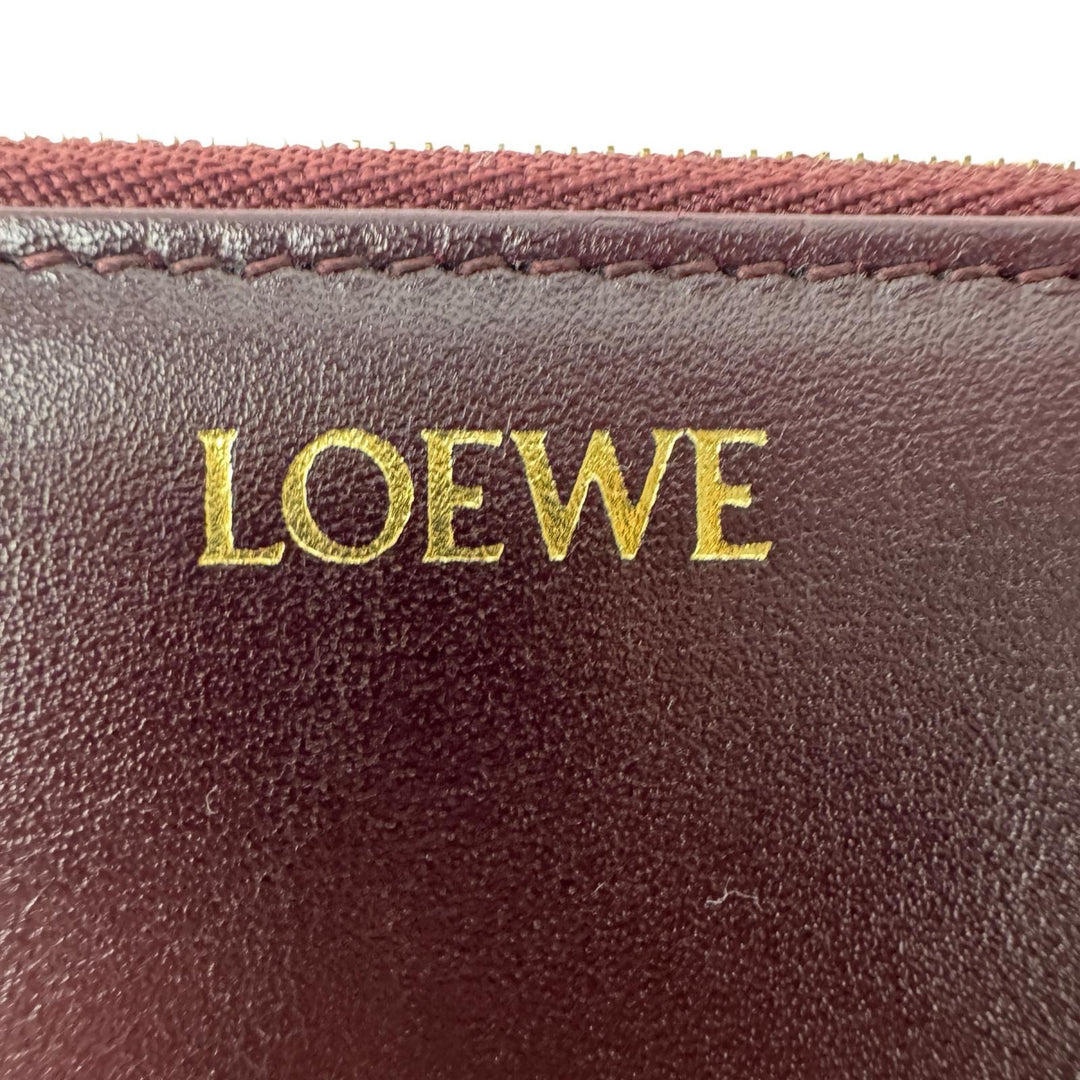 ロエベ LOEWE ノット コンパクト ジップアラウンド ウォレット レディース
