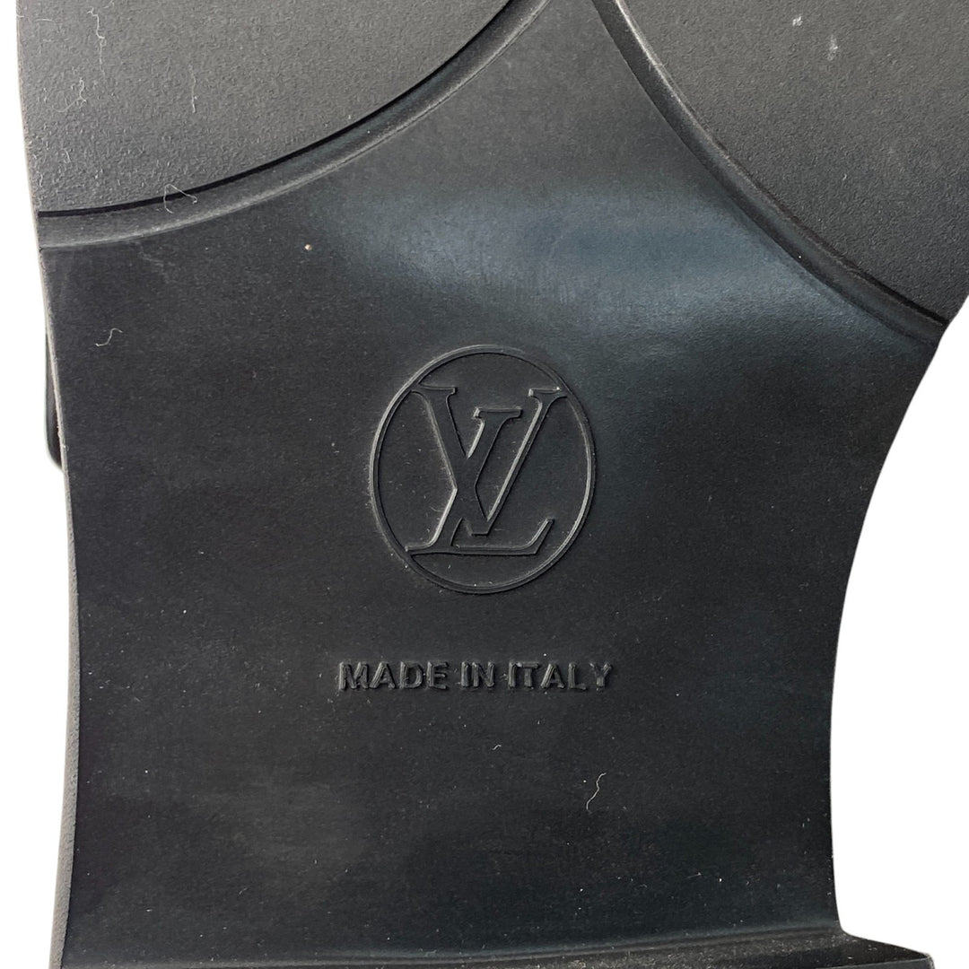 美品 ルイ ヴィトン LOUIS VUITTON レディース ローファー アカデミーライン 1AD18N #37