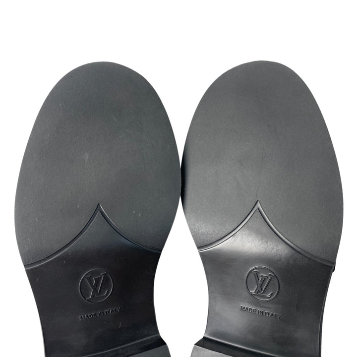 美品 ルイ ヴィトン LOUIS VUITTON レディース ローファー アカデミーライン 1AD18N #37