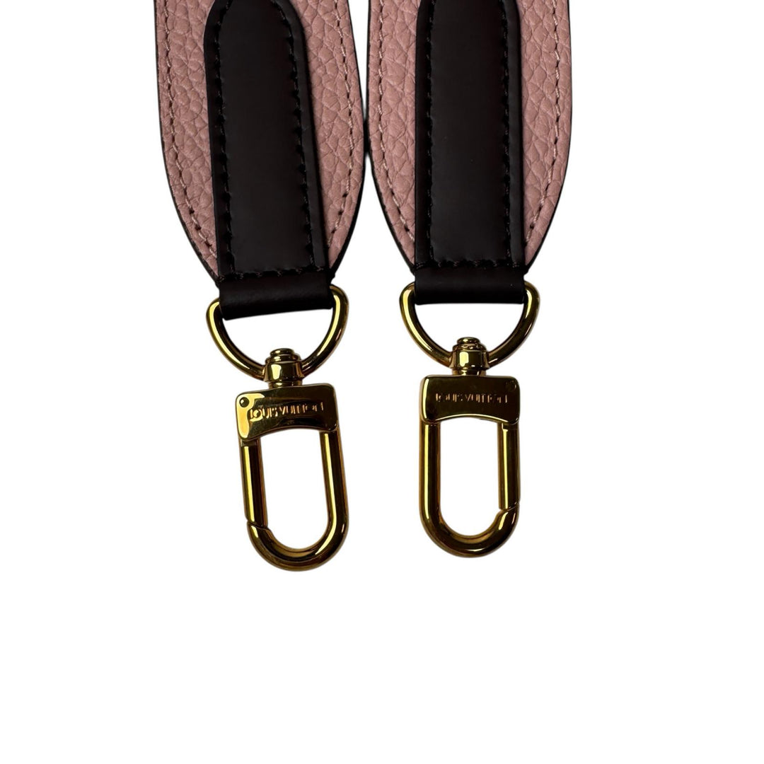 美品 ルイ ヴィトン LOUIS VUITTON ショルダーストラップ レザー トリヨン ピンク レディース