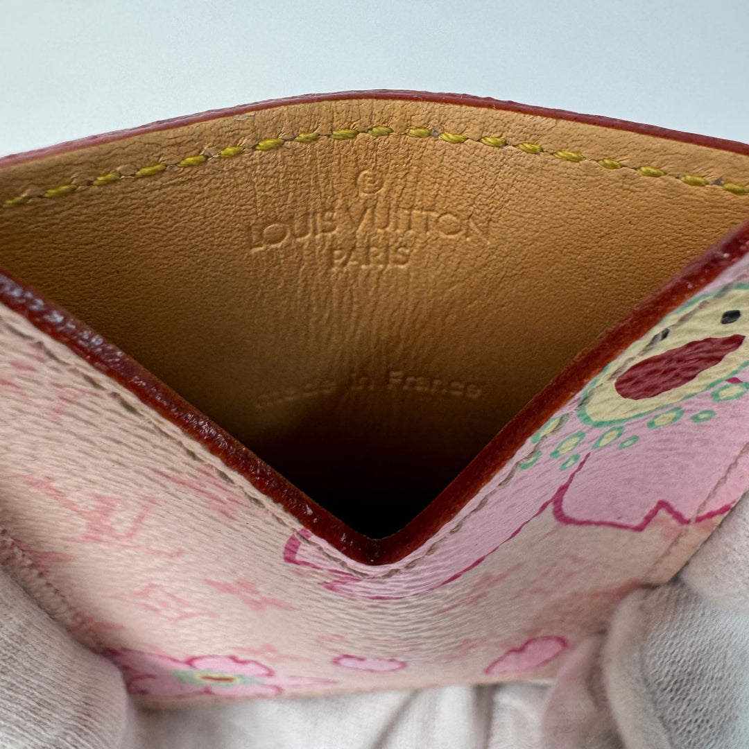 ルイヴィトン LOUIS VUITTON エテュイ ミロワールミラー モノグラムチェリーブロッサム 村上隆 MI0033 レディース