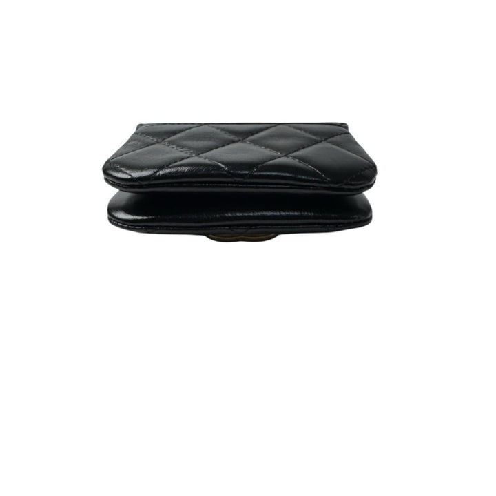 美品 シャネル CHANEL バッグチャーム マトラッセ ココマーク 小物入れ レディース