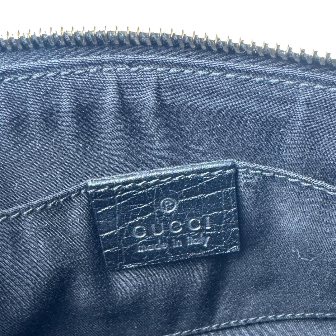 美品 グッチ GUCCI GGキャンバス ポーチ シェリーライン バッグチャーム レディース