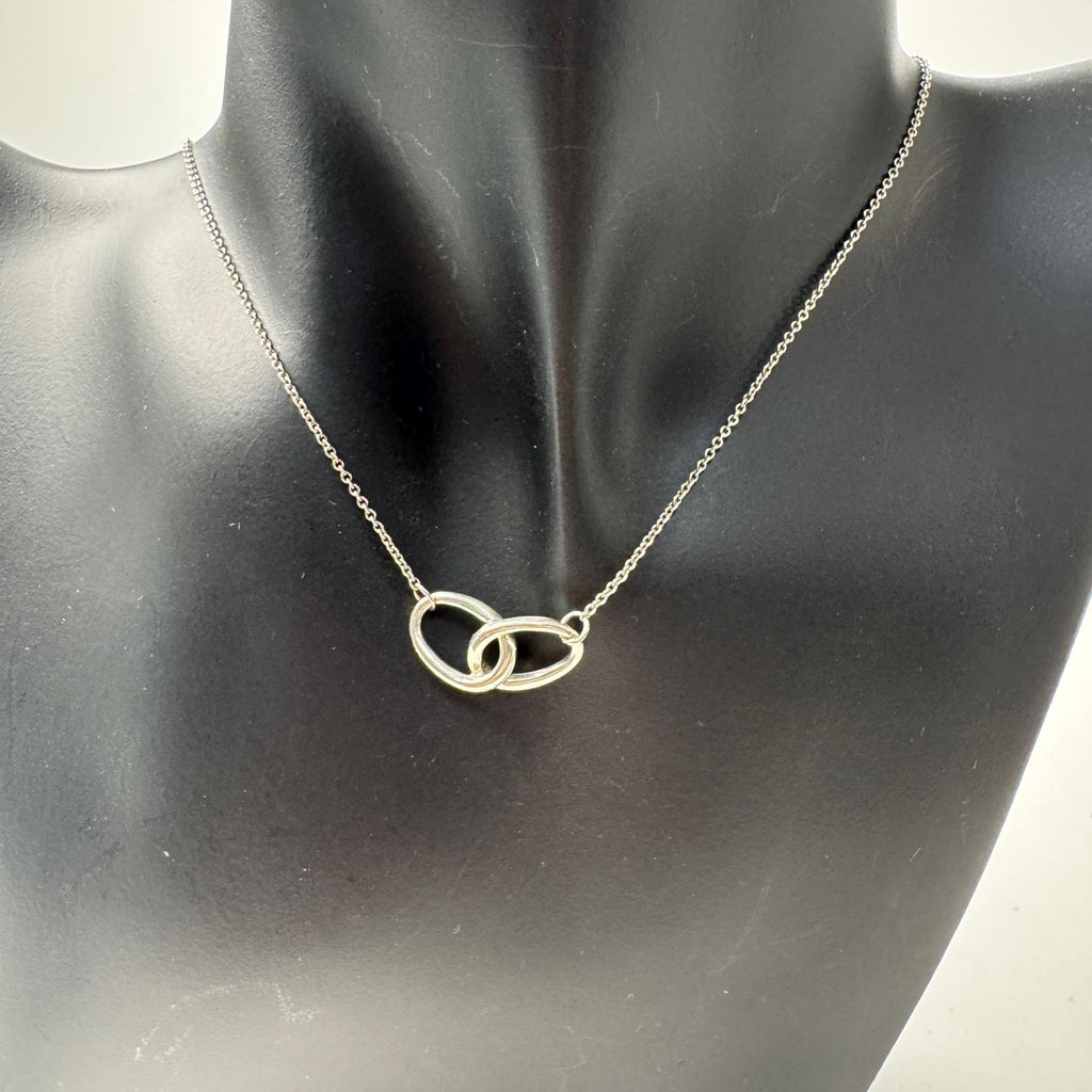 ティファニー（Tiffany）ネックレスシルバー925レディース ティファニー TIFFANY ダブルループ ラージネックレス シルバー 925