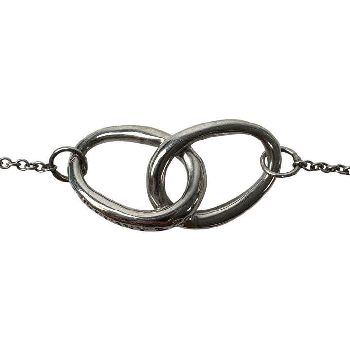 ティファニー TIFFANY ダブルループ ラージネックレス シルバー 925 レディース