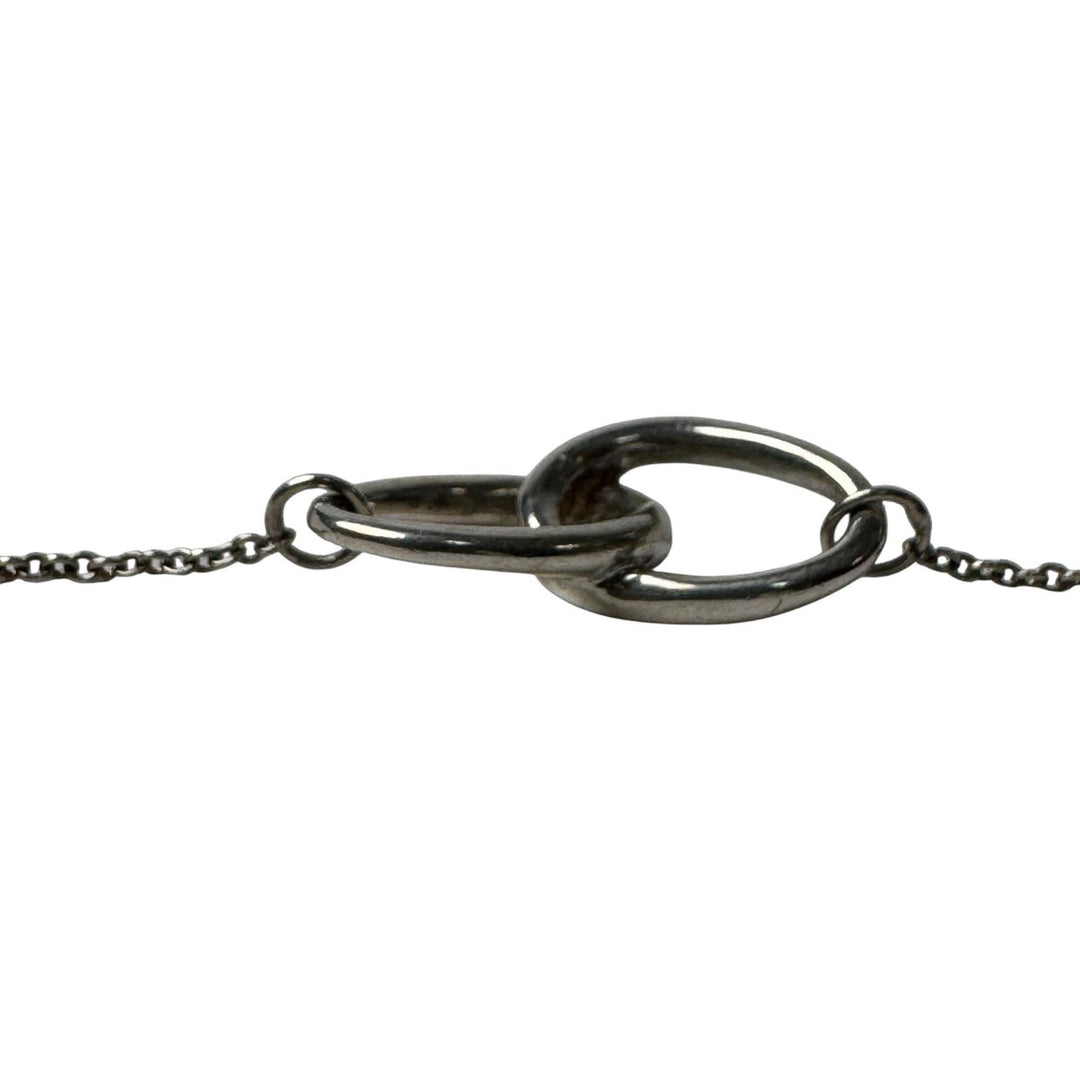 ティファニー TIFFANY ダブルループ ラージネックレス シルバー 925 レディース