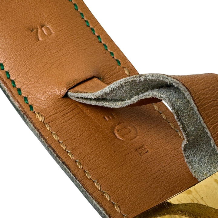 エルメス HERMES ホース シューベルト 馬蹄 GD金具 #70 ◯U刻印 ビンテージ レディース