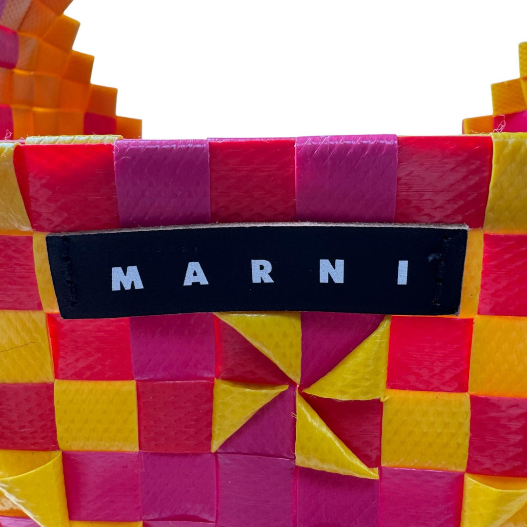未使用 マルニ MARNI バスケット かごバッグ ハンドバッグ レディース