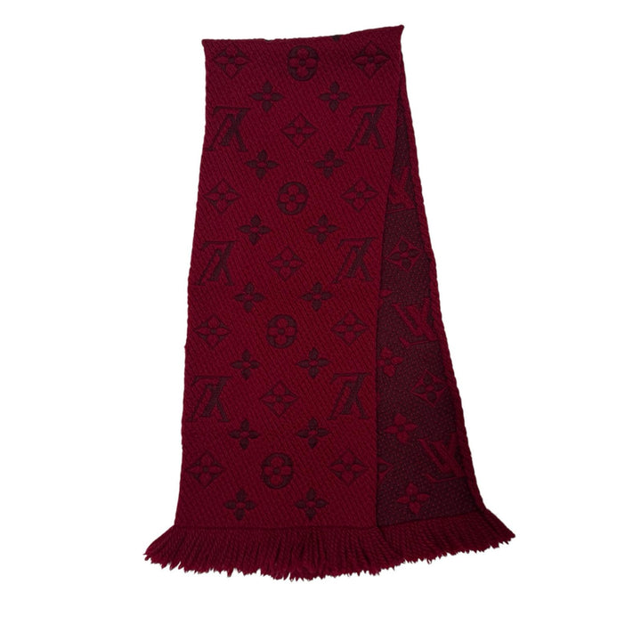 ルイ ヴィトン LOUIS VUITTON マフラー エシャルプ ロゴマニア M72432 レディース