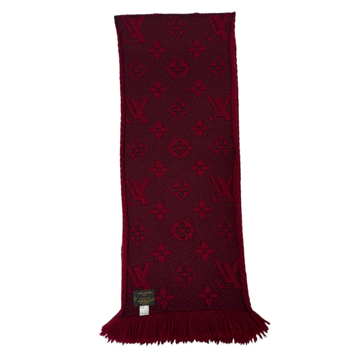 ルイ ヴィトン LOUIS VUITTON マフラー エシャルプ ロゴマニア M72432 レディース
