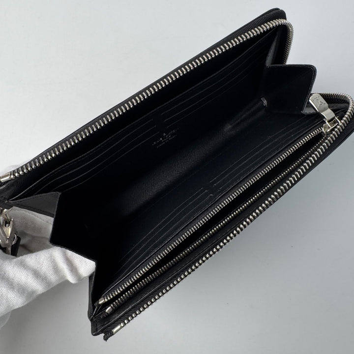 ルイヴィトン LOUIS VUITTON ジッピー ドラゴンヌ エピ ノワール M81325 IC 長財布 メンズ