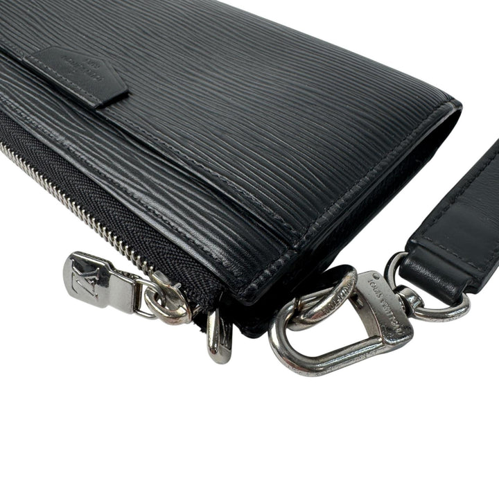 ルイヴィトン LOUIS VUITTON ジッピー ドラゴンヌ エピ ノワール M81325 IC 長財布 メンズ