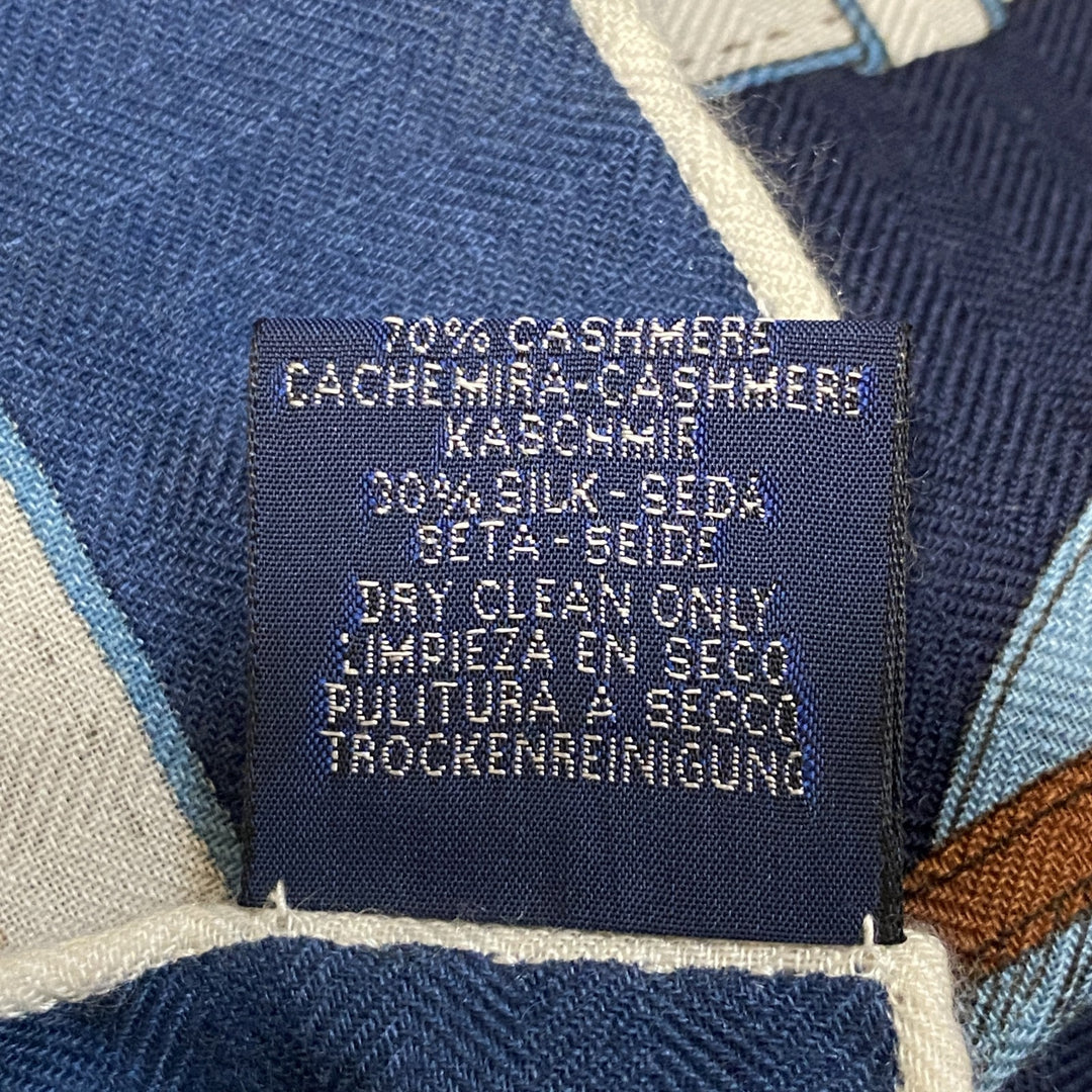 美品 エルメス HERMES レディース カレジェアン シュヴォーデシェネ 140 スカーフ バンダナ