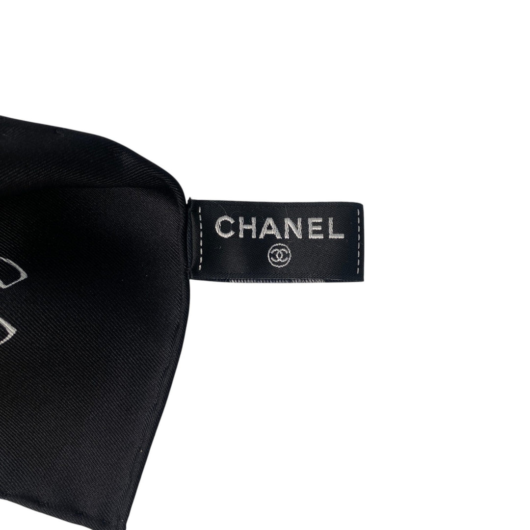 未使用 シャネル CHANEL レディース シルク ココマーク スカーフ カレ90