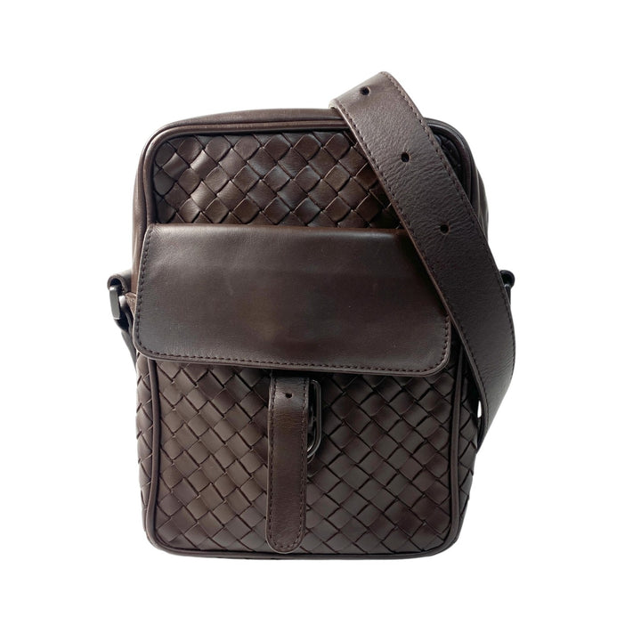 ボッテガヴェネタ BOTTEGAVENETA メンズ イントレチャート ショルダーバッグ 斜めがけ クロスボディ