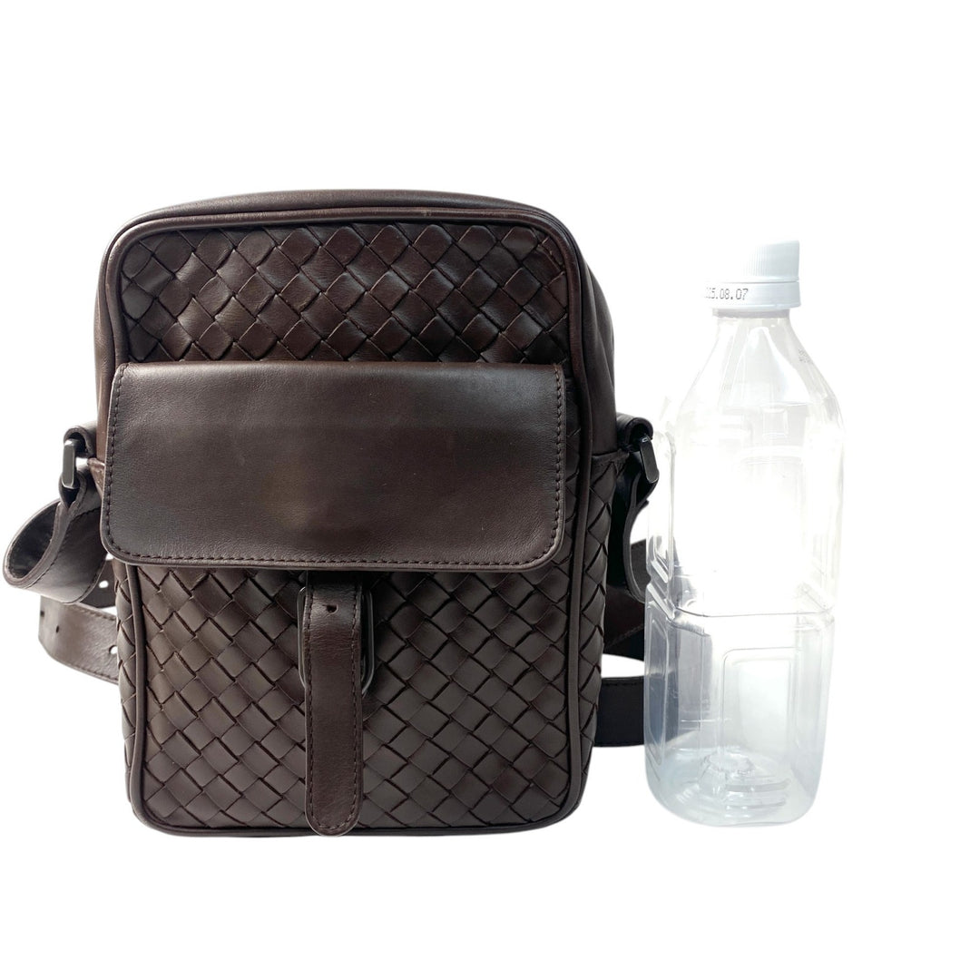 ボッテガヴェネタ BOTTEGAVENETA メンズ イントレチャート ショルダーバッグ 斜めがけ クロスボディ