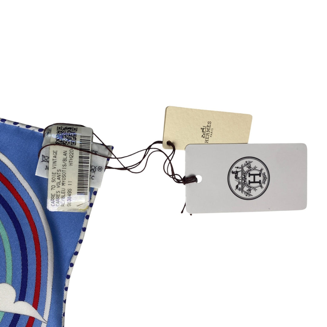 新品 エルメス HERMES レディース カレ70 空飛ぶカレ Carres Volants