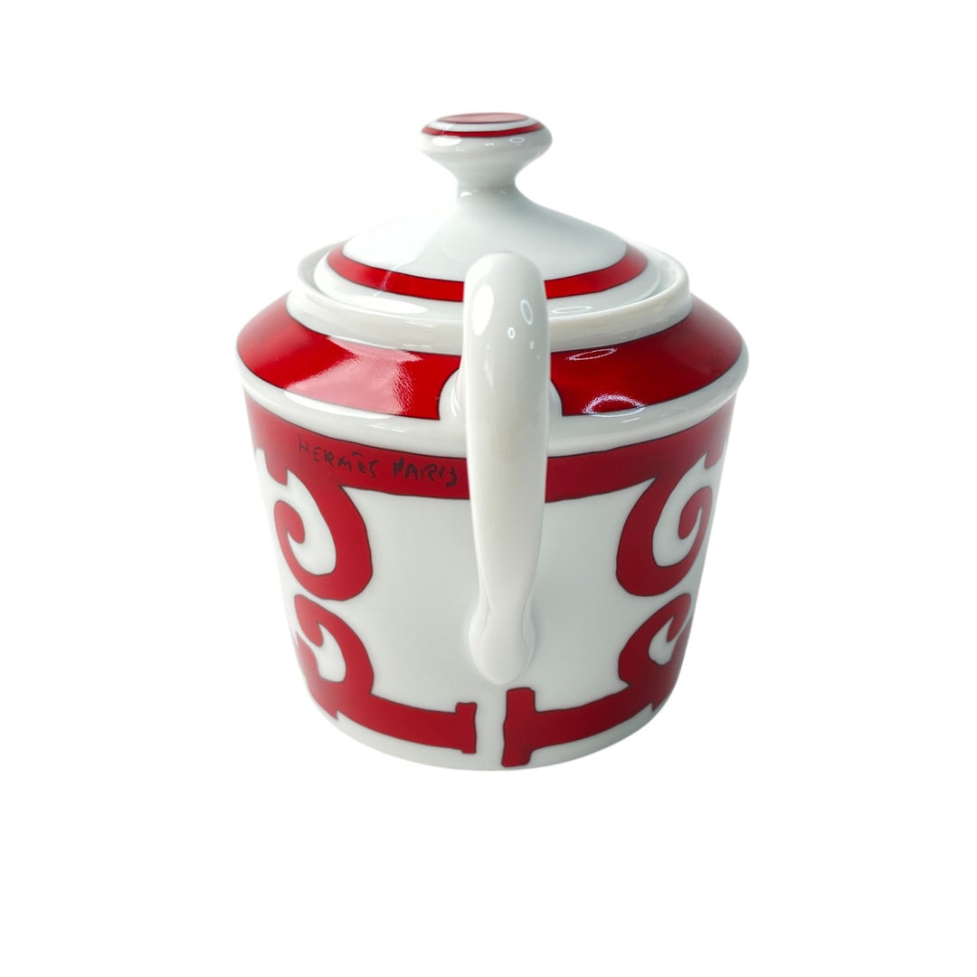 美品 エルメス HERMES ガダルキヴィール シュガーポット