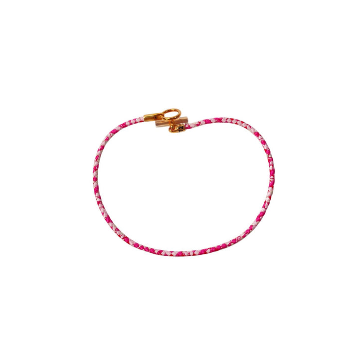 新品 エルメス HERMES レディース グレナンドゥブルトゥールT2 PG金具 ブレスレット