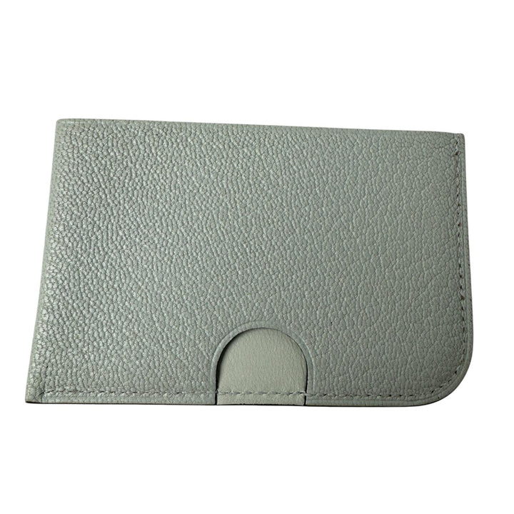 美品 エルメス HERMES ポワソン カードホルダー シェブルミゾル W刻印 レディース
