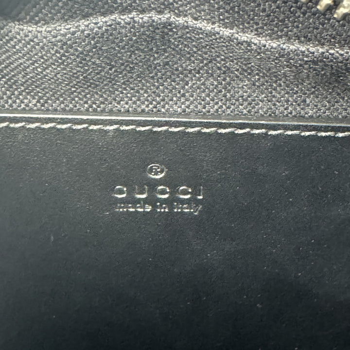 美品 グッチ GUCCI GGマーモント ショルダーバッグ ソーブラック 447632 斜めがけ クロスボディ レディース