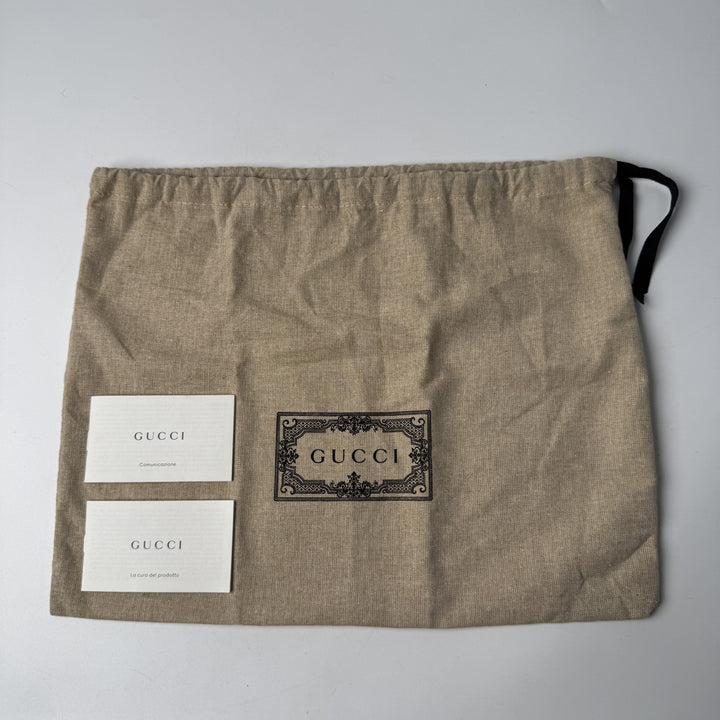 美品 グッチ GUCCI GGマーモント ショルダーバッグ ソーブラック 447632 斜めがけ クロスボディ レディース