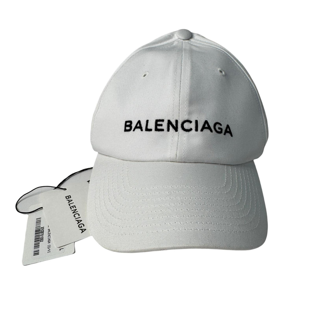 未使用 バレンシアガ BALENCIAGA ロゴ刺繍 ベースボールキャップ #L 452245 352B4 メンズ