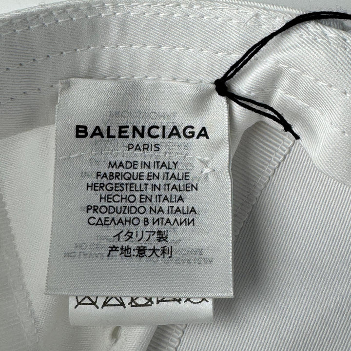 未使用 バレンシアガ BALENCIAGA ロゴ刺繍 ベースボールキャップ #L 452245 352B4 メンズ