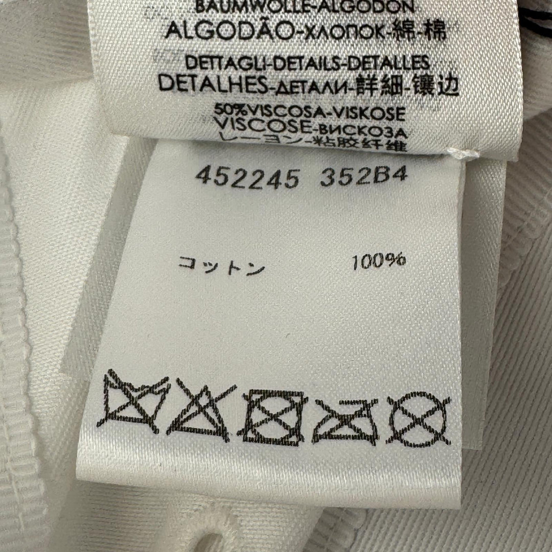 未使用 バレンシアガ BALENCIAGA ロゴ刺繍 ベースボールキャップ #L 452245 352B4 メンズ