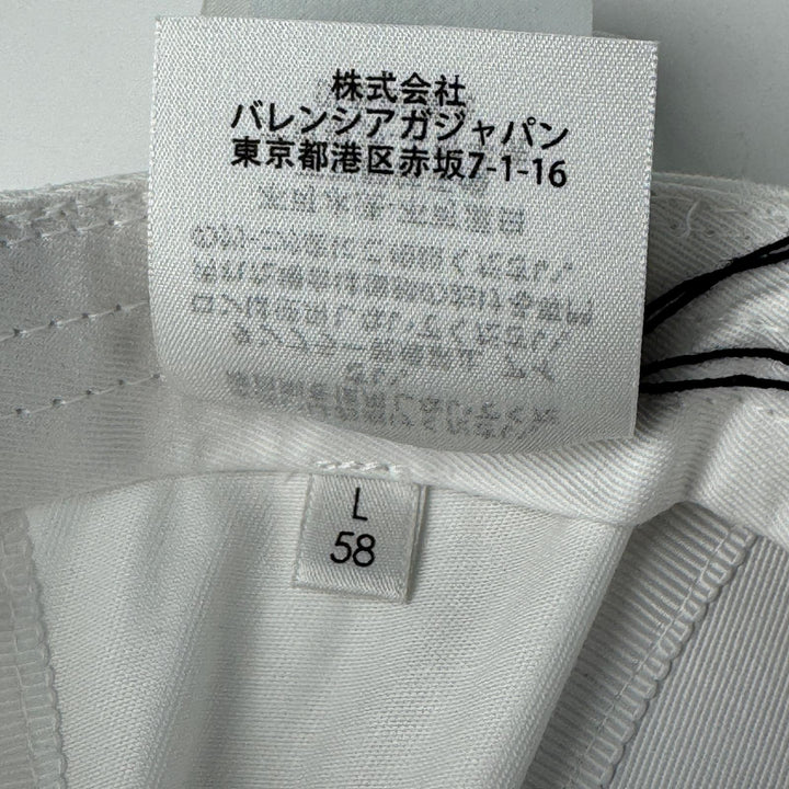 未使用 バレンシアガ BALENCIAGA ロゴ刺繍 ベースボールキャップ #L 452245 352B4 メンズ