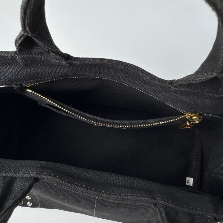 プラダ PRADA カナパ ビジュー スタッズ 2WAY トートバッグ ショルダーバッグ 斜めがけ クロスボディ レディース