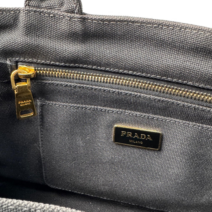 プラダ PRADA カナパ ビジュー スタッズ 2WAY トートバッグ ショルダーバッグ 斜めがけ クロスボディ レディース
