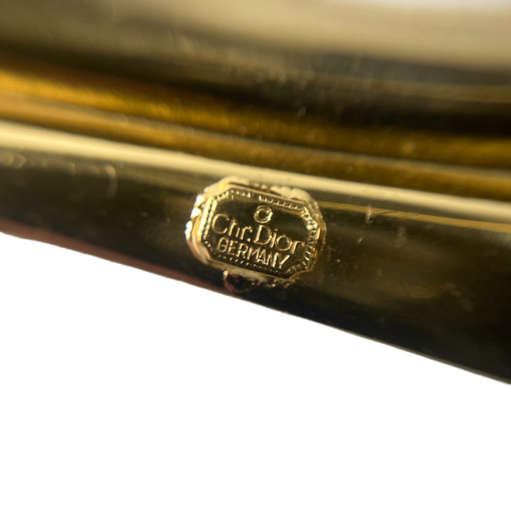 ディオール DIOR レディース ウィング モチーフ ブローチ メッキ ゴールド
