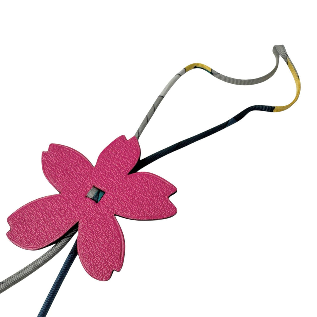 エルメス HERMES チャーム プティアッシュ 桜 チェリーブロッサム エプソン シェーブル レディース