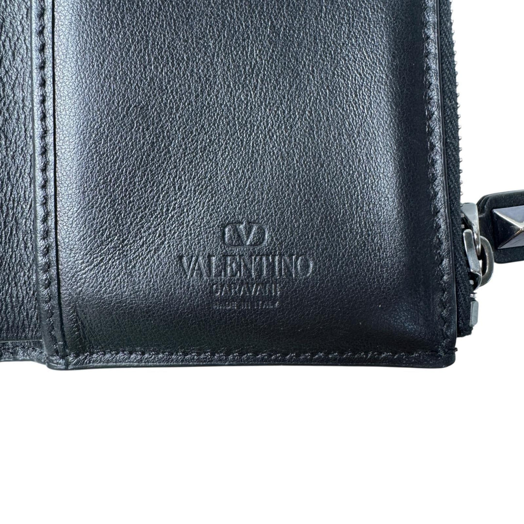 ヴァレンティノガラヴァーニ valentino garavani コンパクトウォレット 二つ折り財布 メンズ