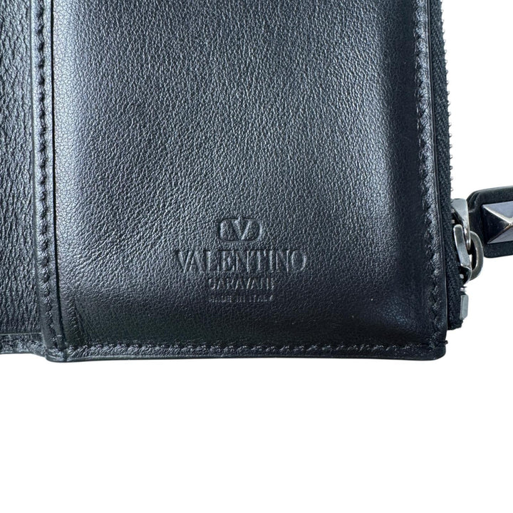 ヴァレンティノガラヴァーニ valentino garavani コンパクトウォレット 二つ折り財布 メンズ