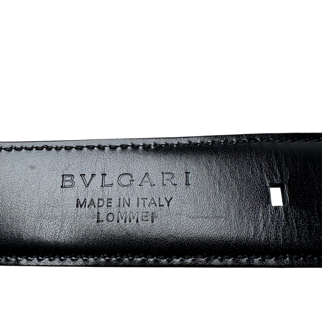ブルガリ BVLGARI ベルト ゴールドバックル メンズ